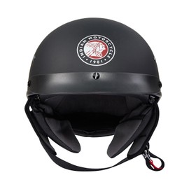 Indian Motorcycle Classic Half Helmet, Black