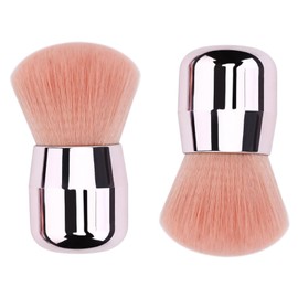 Nail Art Dust Brush,2 PCS Nail Duster Brush Nail Brushes Nail Art Dust Brush Pink Multipurpose Makeup Tool Dip Powder Remover Makeup Brush for Powder Liquid Cream Buffing Stippling Makeup Tool