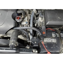 JLT / J&L black billet oil separator catch can 2007-2021 Toyota Tundra 5.7L V8