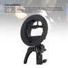 Flash Bracket for Bowens Mount Plastic Metal Round Head Flash