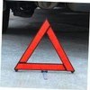 ULTECHNOVO 3pcs Reflective Emergency Triangles Portable Warning Signs for Roadside