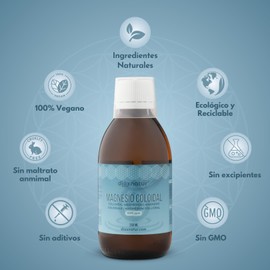 DIOXNATUR® Magnesium-Kolloid-Flüssigkeit 1000 ppm – Magnesium-Bisglycin-Lösung – 250 ml