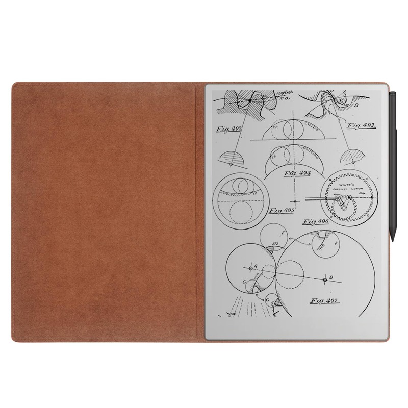Xuanbeier Genuine Leather Case Compatible with Remarkable Paper Pro 11.8