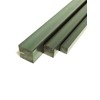 PVC Square Bar 15 x 15 mm Long 500 mm