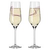 RITZENHOFF 3711001 Champagne Glass 250 ml - Kristallwind Series Set