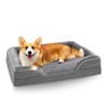 NIYAPAW Orthopedic Dog Beds for Small Dogs, Rectangle Dog Orthopedic