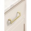 JIASENBAO 5 Pack Gold Cabinet Pulls 5" Hole Center Brushed