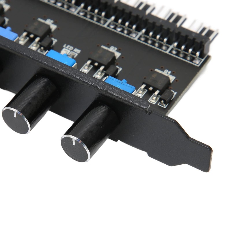 PC Fan Hub, PC8 Channel Fan Hub Plastic Metal for