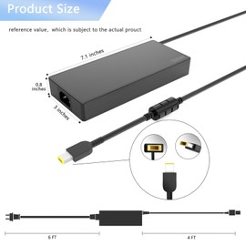330W 20V 16.5A AC Laptop Charger Fit for Lenovo Legion pro 9 7 7i 5i 5 16IRX8 RTX 4070 4080 4090 Gaming Laptop