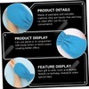 MERRYHAPY 4 Pairs Heat Preservation Mittens Exfoliating Gloves for Essential