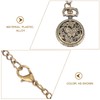 Hemobllo Quartz Pocket Watch - Butterfly Pendant Pocket Watch Antique