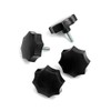 Design61 Set of 4 Star Grip Handwheel M8 x 20