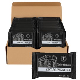 Taylor of London Box of 100x15g Flowpack Soap | Mini soaps for Hotels, Holiday lets | Hotel toiletries miniatures bulk | Fragranced Olive & Shea Butter | Travel soap, Travel essentials (100, Flowpack)