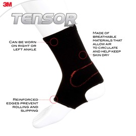 Tensor Ankle Support Sleeve, L/XL