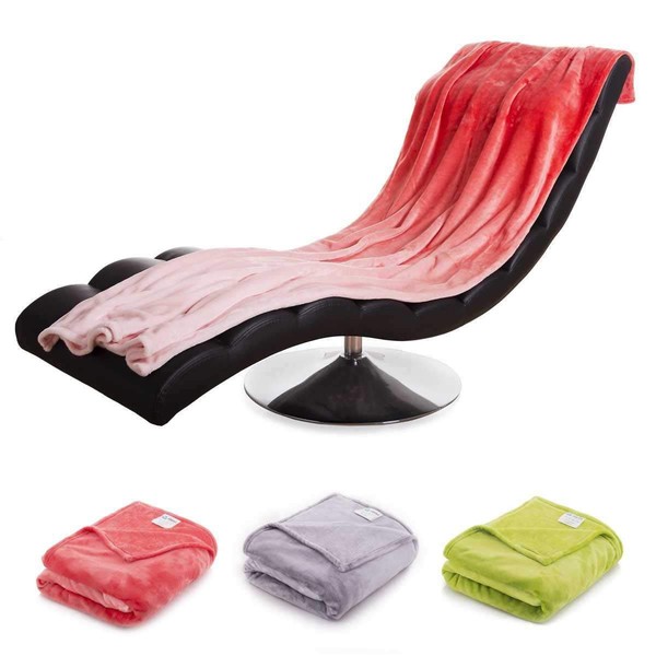 etérea Cuddly Blanket, 150 x 200 cm, Premium Microfibre Rainbow