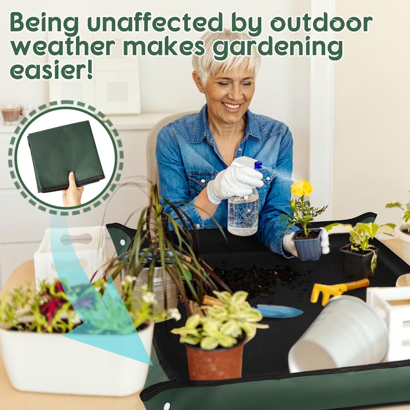 Repotting Mat, Potting Mat for Indoor Plants, 29.5" x 43.3"