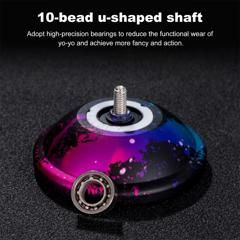 Sleep Yoyo 6061 Aluminum Alloy Yoyo Ball High Precision Bearing