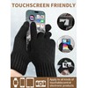 SELBATON Winter Warm Gloves with Fleece Lining Knitted Soft Touch