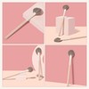 yowodana Highlight Brush, Fan Shape Nose Shadow Brush, Super Soft,