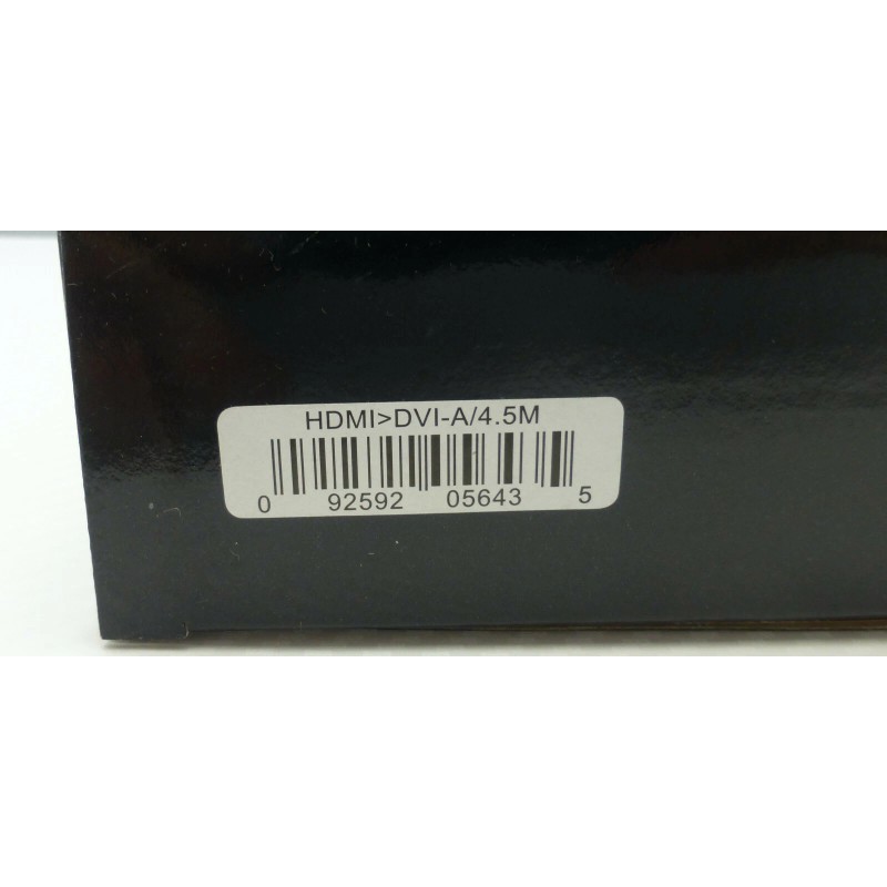 Audioquest HDMI-A HDMI to DVI-D multimedia video cable 4.5 meters