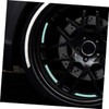 Gatuida 40pcs Reflective Wheel Stickers Creative Motorcycle Rim Decals for