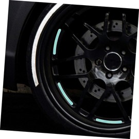 Gatuida 40pcs Reflective Wheel Stickers Creative Motorcycle Rim Decals for Cars Nighttime Safety Reflective Stickers for Enhanced Visibility and Personal Style