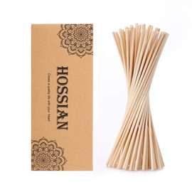 HOSSIAN 12 Inch Reed Diffuser Sticks,-Diffuser Sticks-Reed Diffuser- Reed Sticks Aroma Diffuser Sticks for Aroma Fragrance(60 PCS)