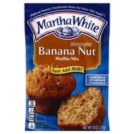Martha White Banana Nut Muffin Mix, 7.6 oz