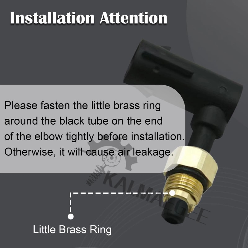 Kalmaegee 2PCS Suspension Elbow Air Strut Repair Kit for Grand