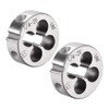 sourcing map 1/4-28 UNF Round Die, Machine Thread Right Hand
