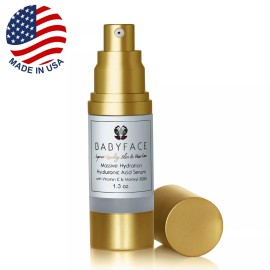 Babyface Hyaluronic Acid Serum Wrinkle Matrixyl Vitamin C Anti Aging Plumping