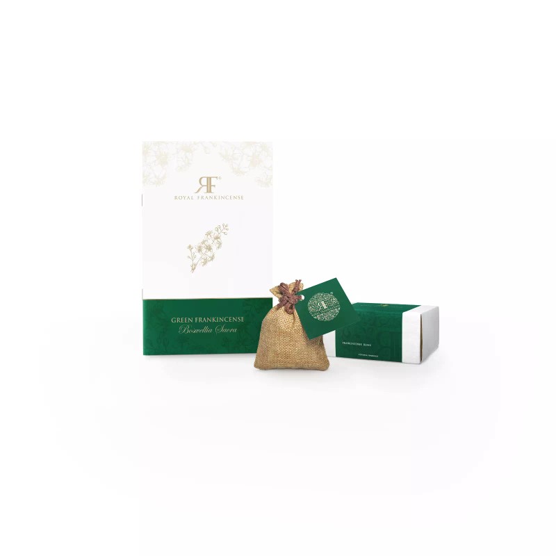 Royal Frankincense Organic Green Hojari Frankincense Oman (Bos. Sacra) (1.5