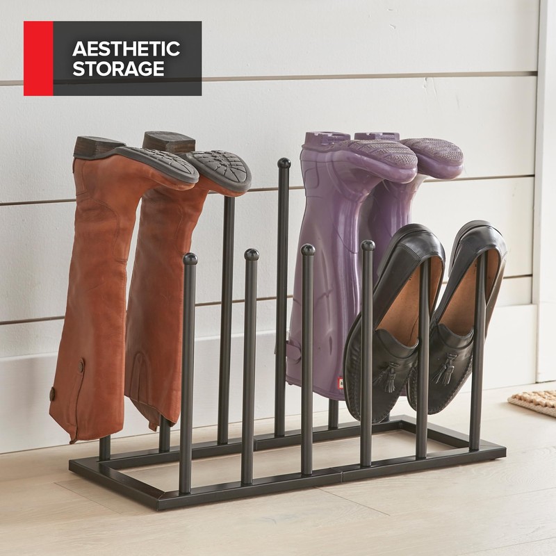 Stock Your Home Boot Rack, Boot Storage, Boot Organizer, Boot