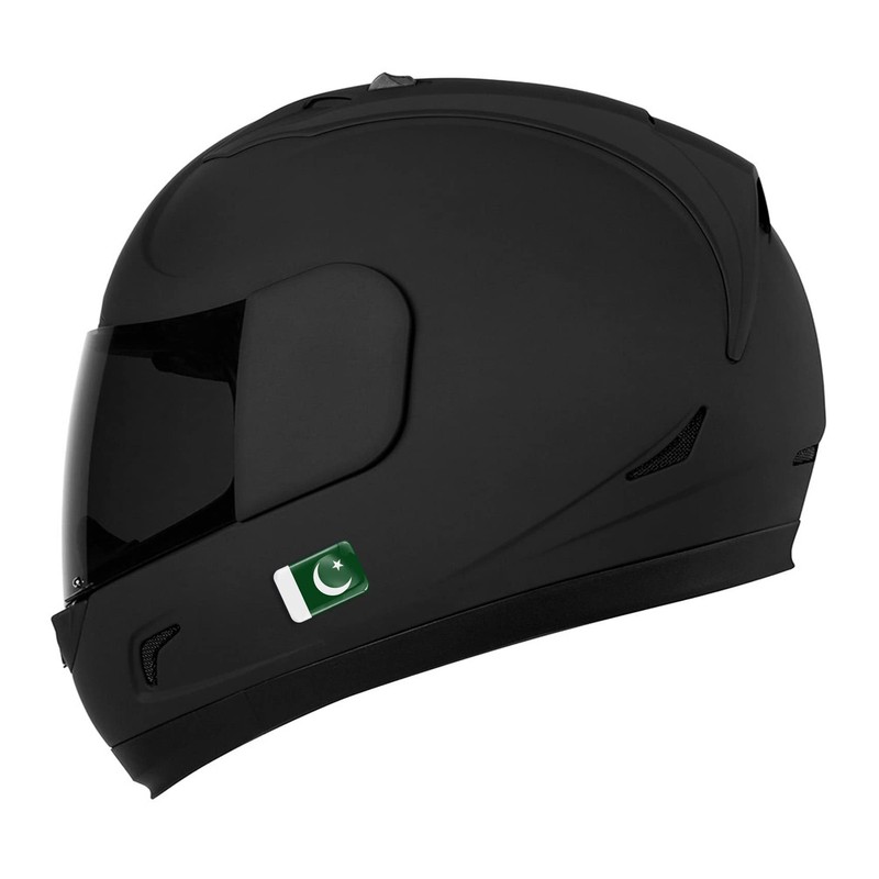 SkinoEu® 2 x 3D Sticker Pakistan Flag F 203