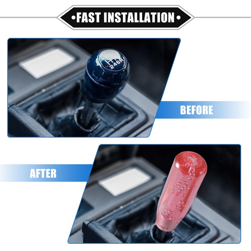X AUTOHAUX Gear Shift Knob Stick, 15cm Universal for Car