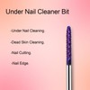 Nail Drill Bits, CORFULRA 5 in 1 Nail Drill Bit