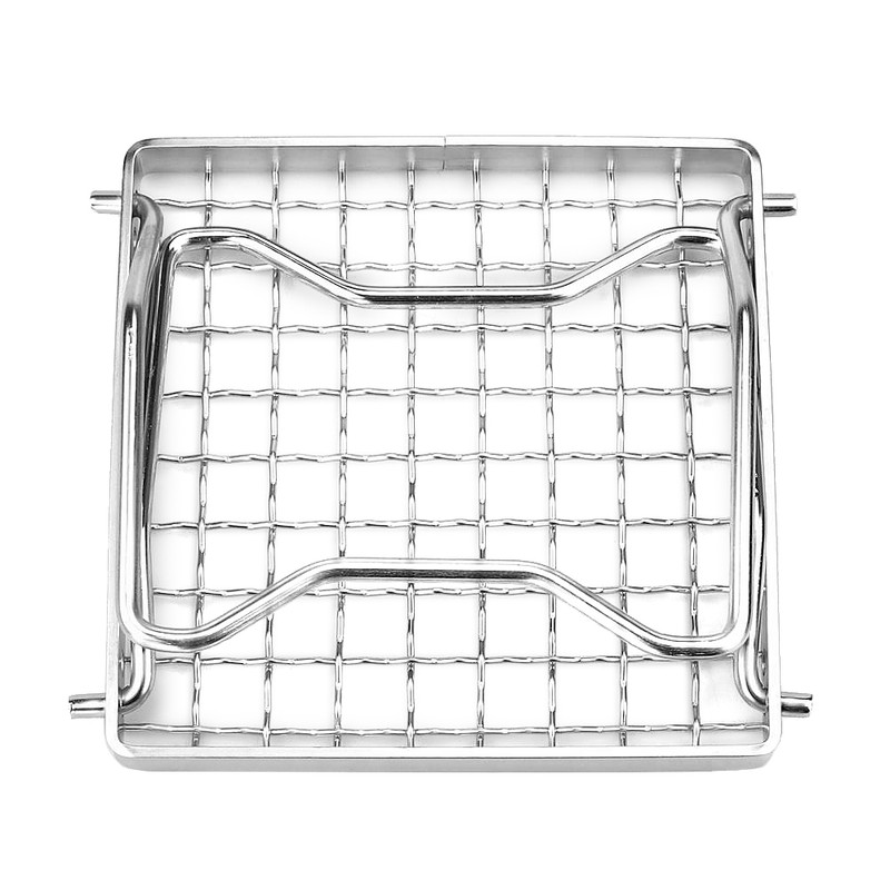 Mini Stainless Steel Grill Folding Stove Stand Barbecue Grill Camping