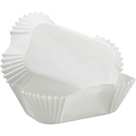 Wilton Petite Loaf Baking Cups - Mini Loaf Baking Cups with Microwave-Safe Paper Ideal for Any Treats and Holding Candy and Nuts, White