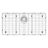 jkxoo 27-9/16" x 14-9/16" Sink Grid, Stainless Steel Sink Protectors