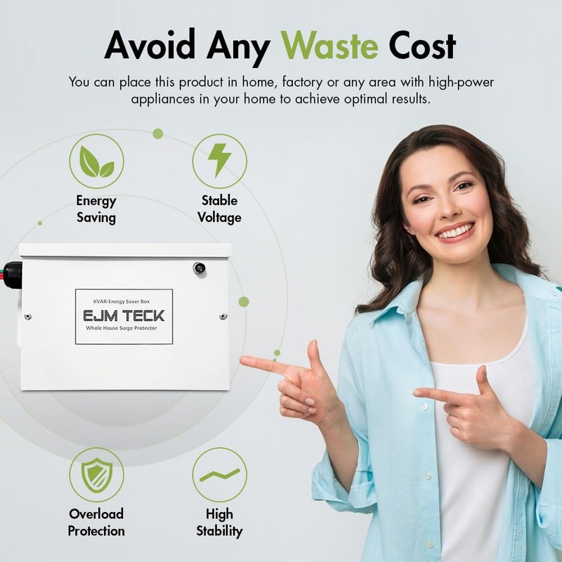 KVAR Energy Saver, 300 Amp Home Energy Saver Box &