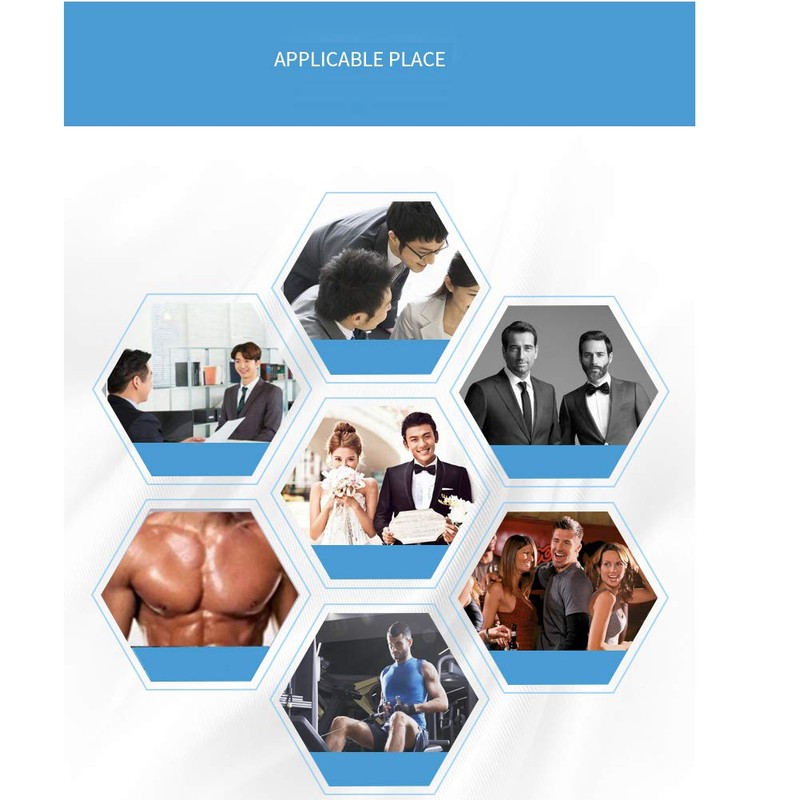 Ypnrd Adult Muscle Suit Fake Chest Ice Silk Enhancer Shaper