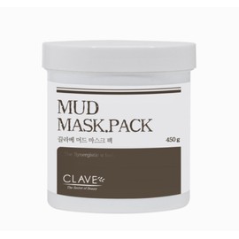 Clave Mud Mask Pack Large Capacity 450g + Aloe Vera 100 Soothing Gel 300ml / 끌라베 머드 마스크 팩 대용량 450g+알로에베라100 수딩젤 300ml