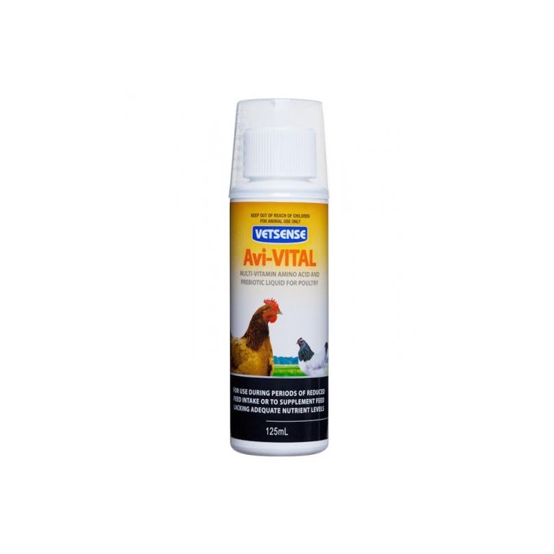 Vetsense Avi-Vital Poultry Bird Supplement 125 ml