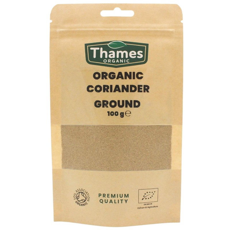 Organic Coriander Ground-Certified Organic, Non-GMO, Vegan, No Additives, No Preservatives,