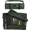 Asaya Canvas Chef Knife Roll Bag - 10 Knife Slots