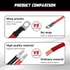 Cocros 4 Gauge Battery Cable 5ft Black & Red with