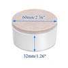 Bonsicoky 4 Pcs Self-Adhesive Furniture Bed Risers, Round Heavy Duty