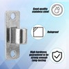 Wall Mount Gate Hinge Base for Farm Gate, Stainless Steel