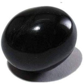 Saligrama Stone Original para Puja Shaligram Shila de 2 pulgadas, color negro natural de Gandaki River Nepal Shaligram