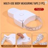 Retractable Body Measuring Tape for Body Circumference – Soft Fitness